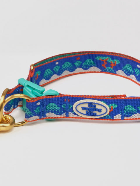 The Wagging Blue Signature Collar