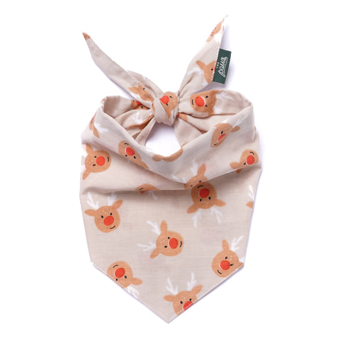 Dog Bandana - Rudolph