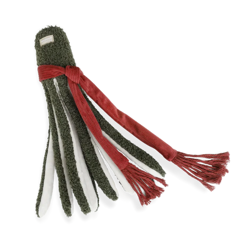 XMAS TAKO Squeaky + Crinkly Toy