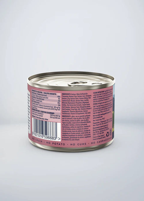 Grain Free Free Range Venison Dog Can