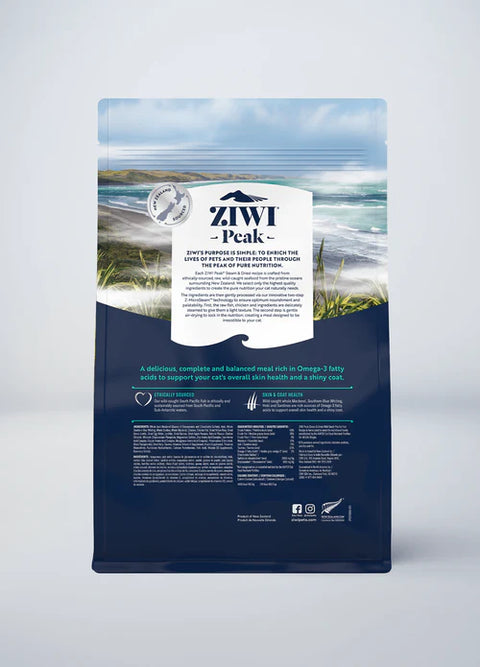 Steam & Dried - Wild South Pacific Fish Cat Food