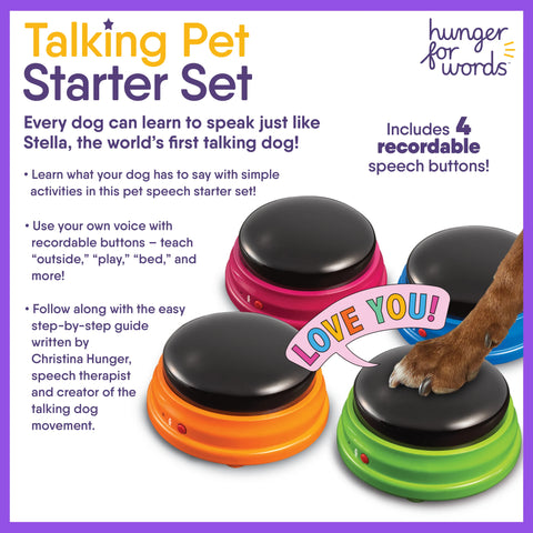 Hunger for Words: Talking Pet Starter Set