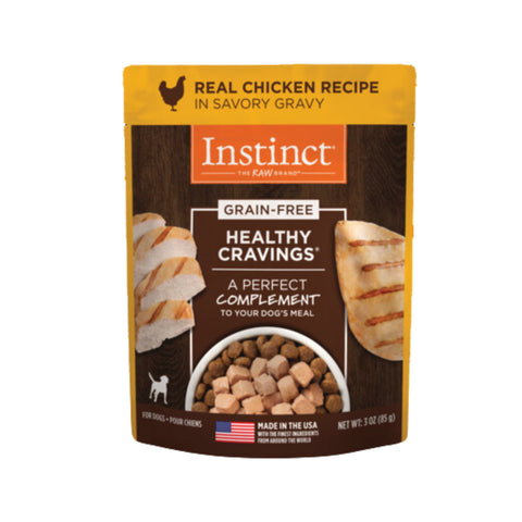 Instinct - 3oz Dog Wet Food - Healthy Cravings Pouch